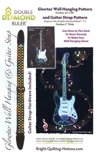 Glowtar Wall Hanging & Guitar Strap