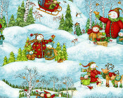 Load image into Gallery viewer, Winter Woodland Metallic