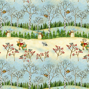 Winter Woodland Metallic-005-384