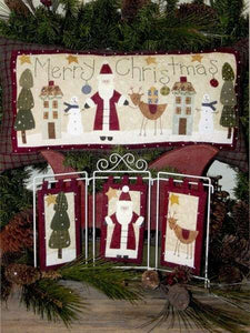 Santa Claus Pillow &Hangers-0431-2000