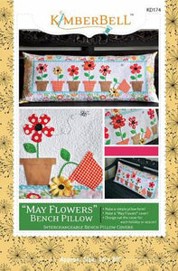 "May Flowers" Bench Pillow