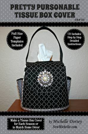 Pretty Pursonable Tissue Box Cover-0364-2000
