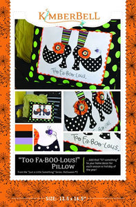 "Too Fa-Boo-Lous" Pillow