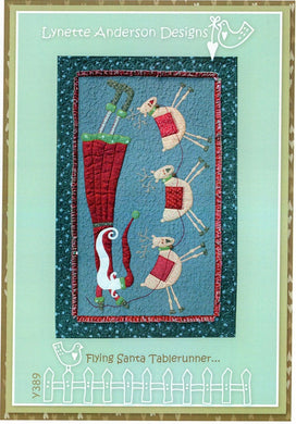 Flying Santa Tablerunner